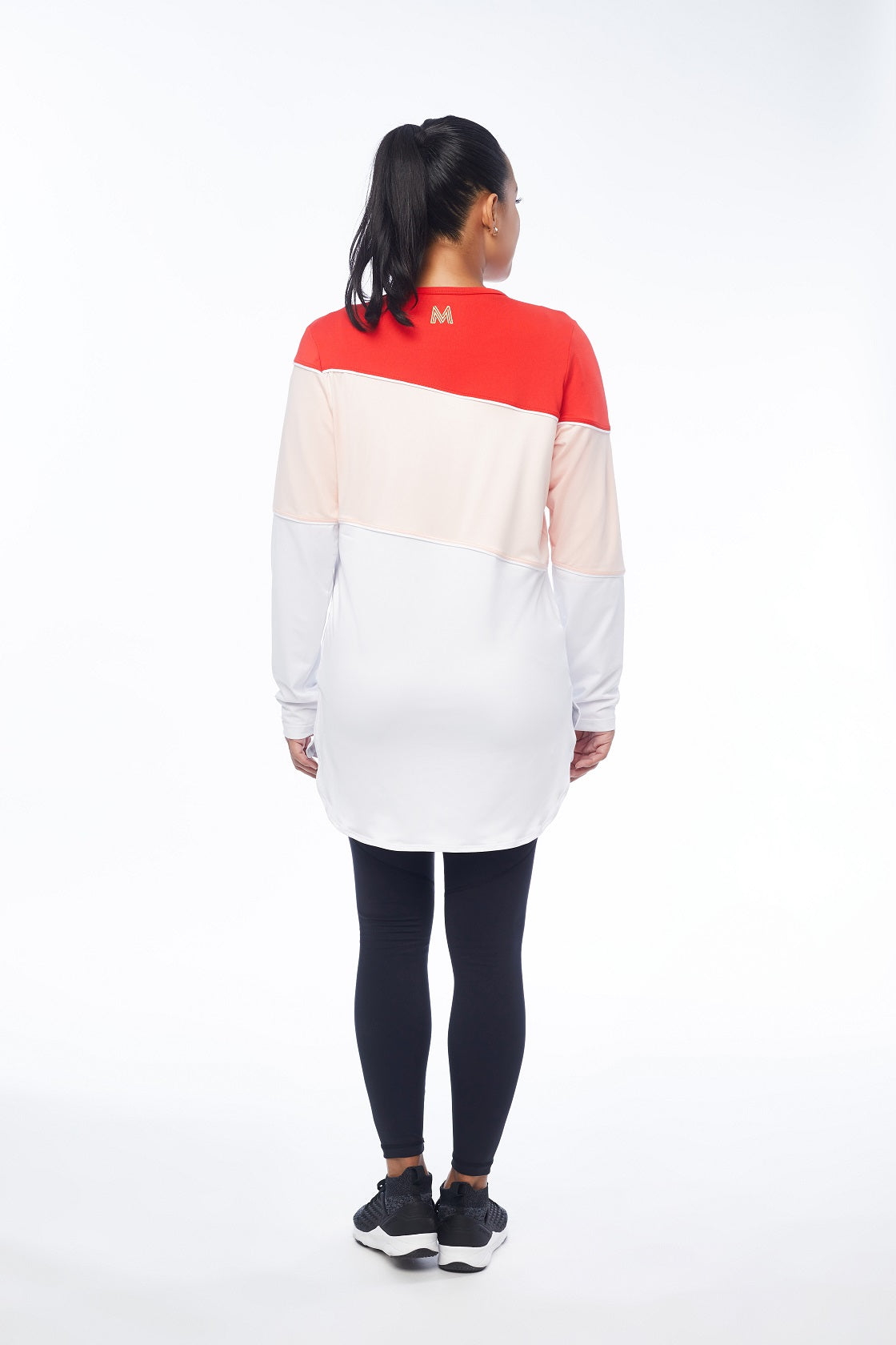 LEAP FREE Long Sleeve Top (Red / Pink / White)