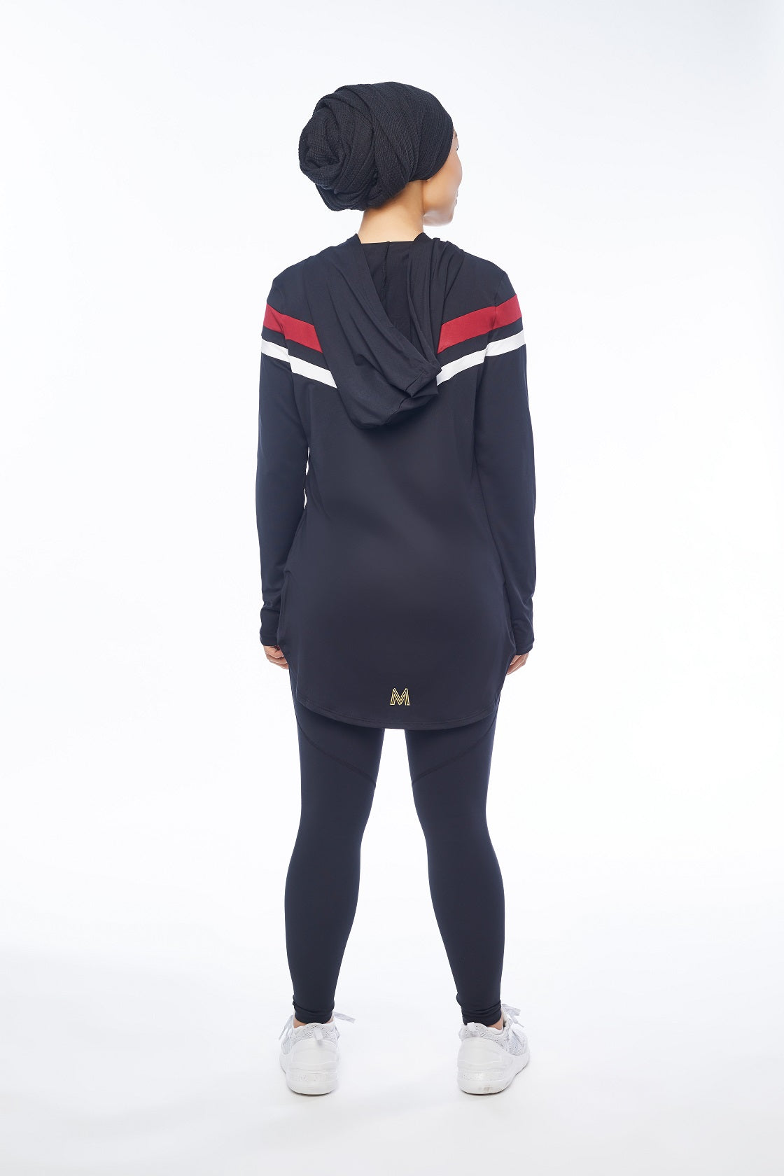 RISE UP Long Sleeve Top (Black)